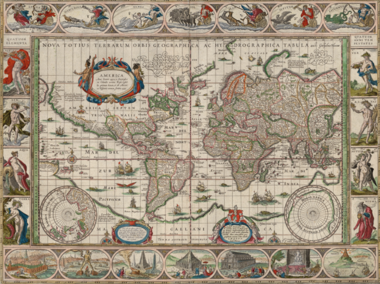 kart verden 1635