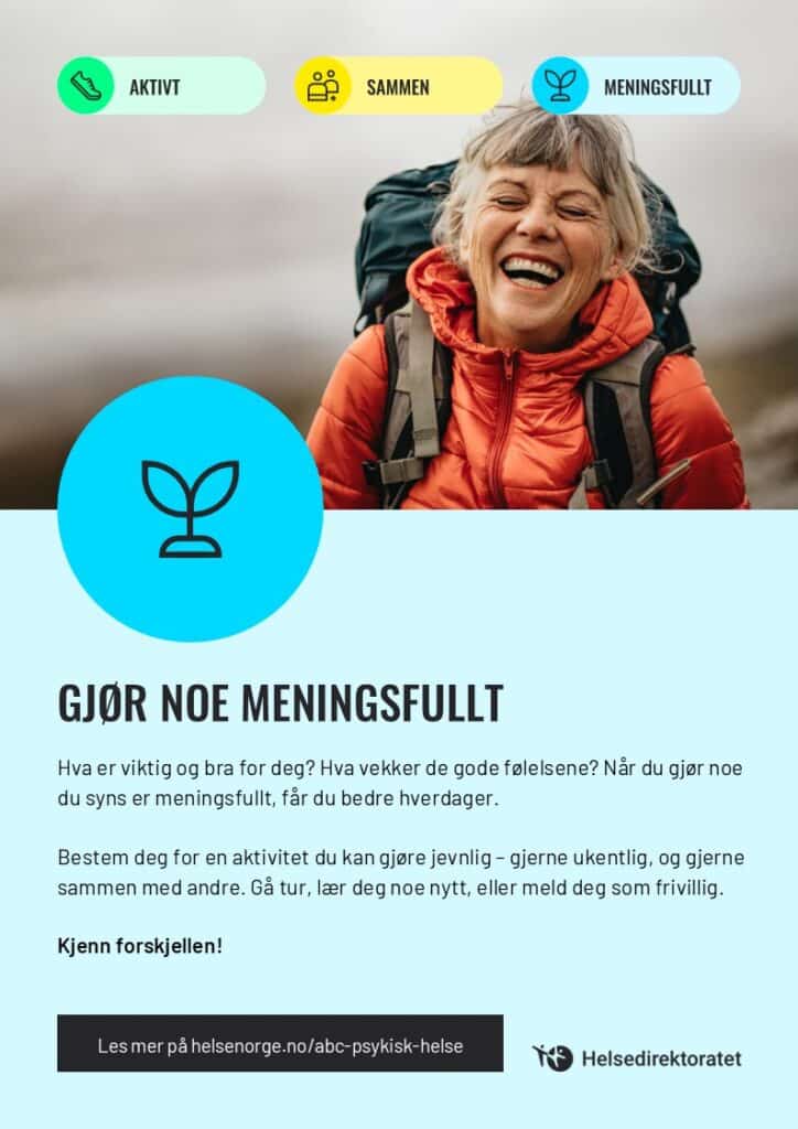 Gjør noe meningsfylt