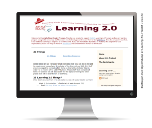 Pc-skjerm med learning 2.0