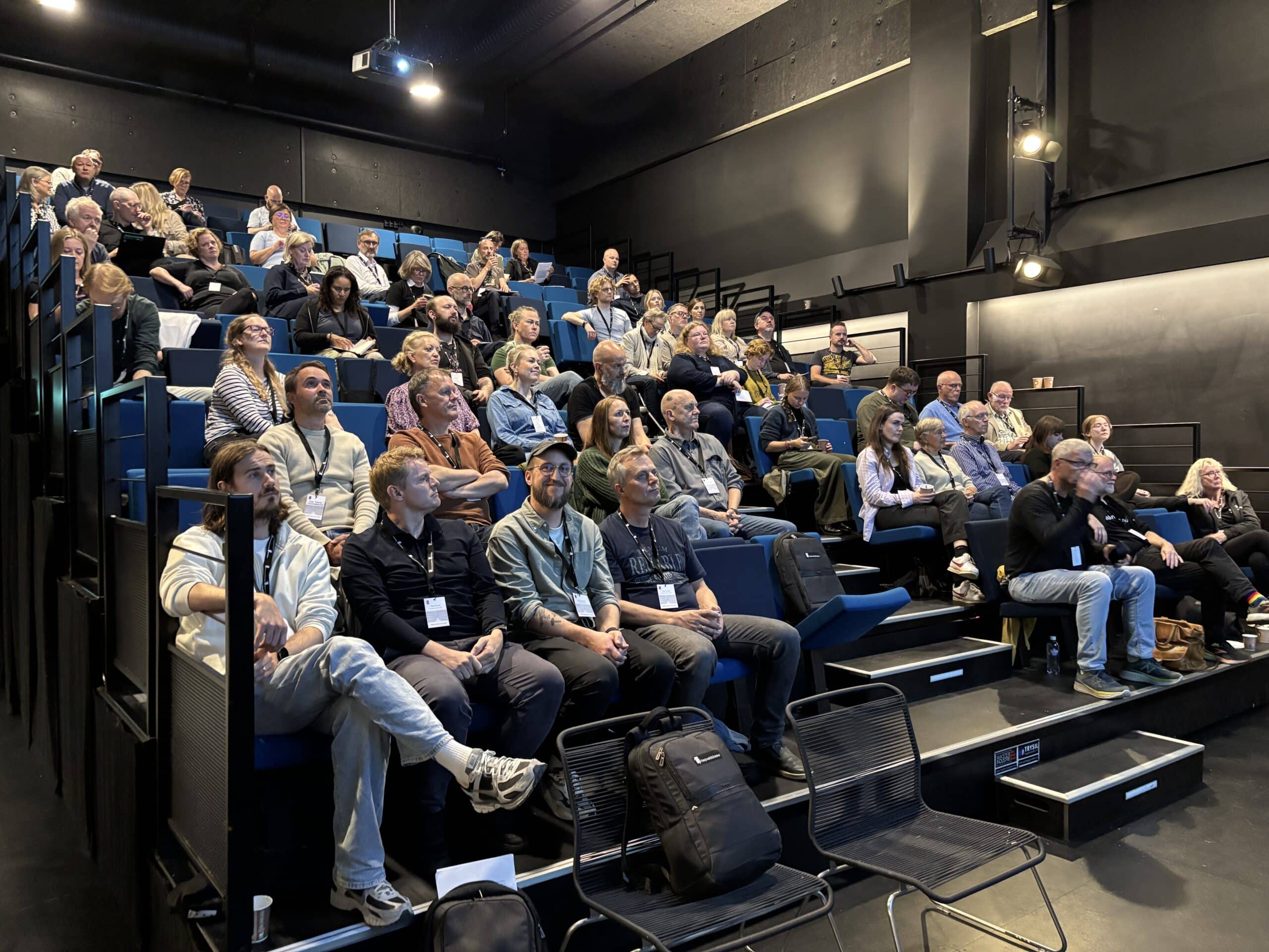 Publikum i auditorium