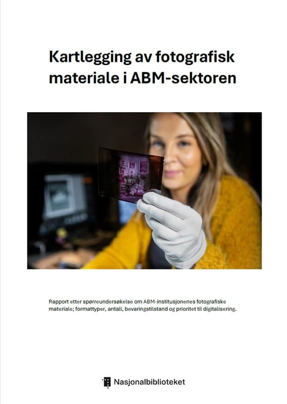 Forside til en rapport