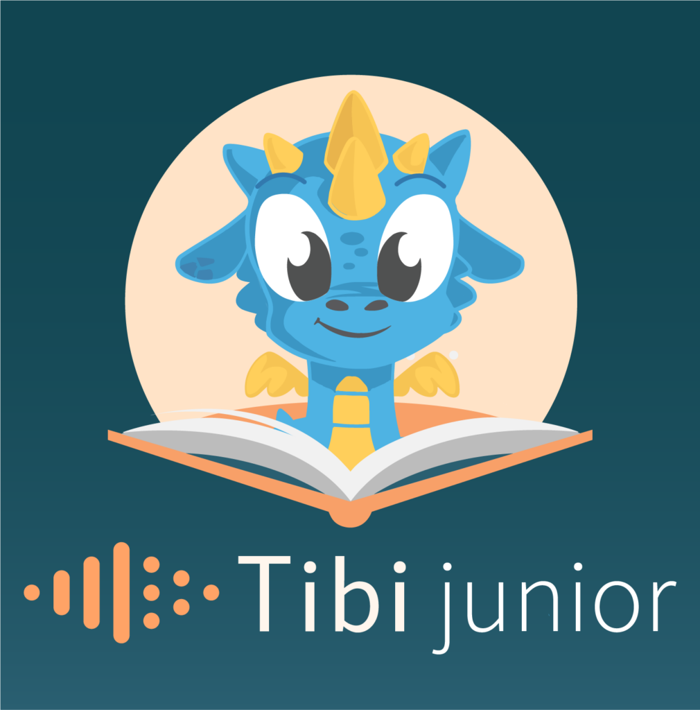 Bildet viser Tibi junior-logoen.