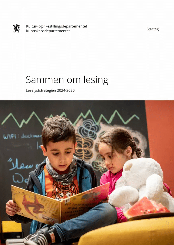 forsida av leselyststrategien