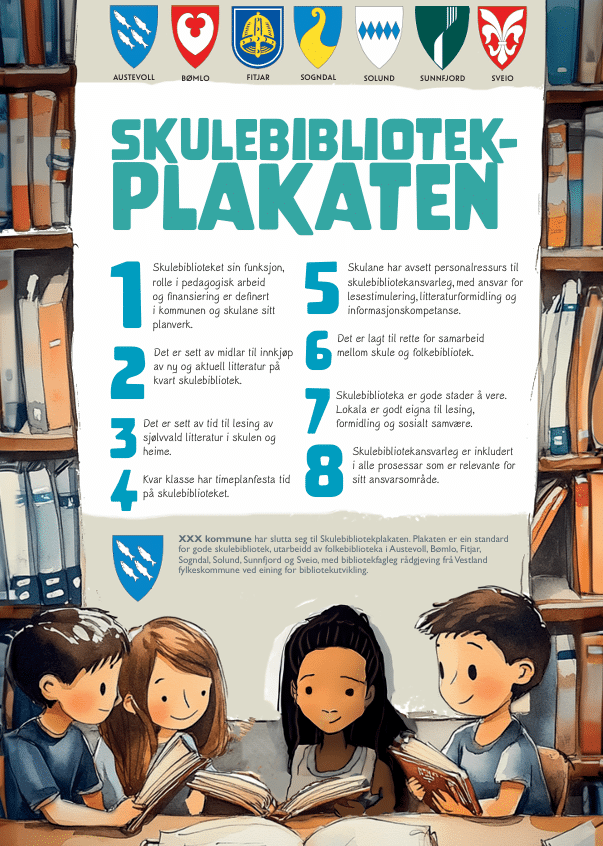 Skulebibliotekplakaten