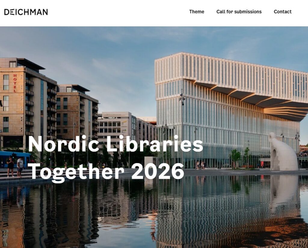 skjermdump Nordic Libraries Together 2026